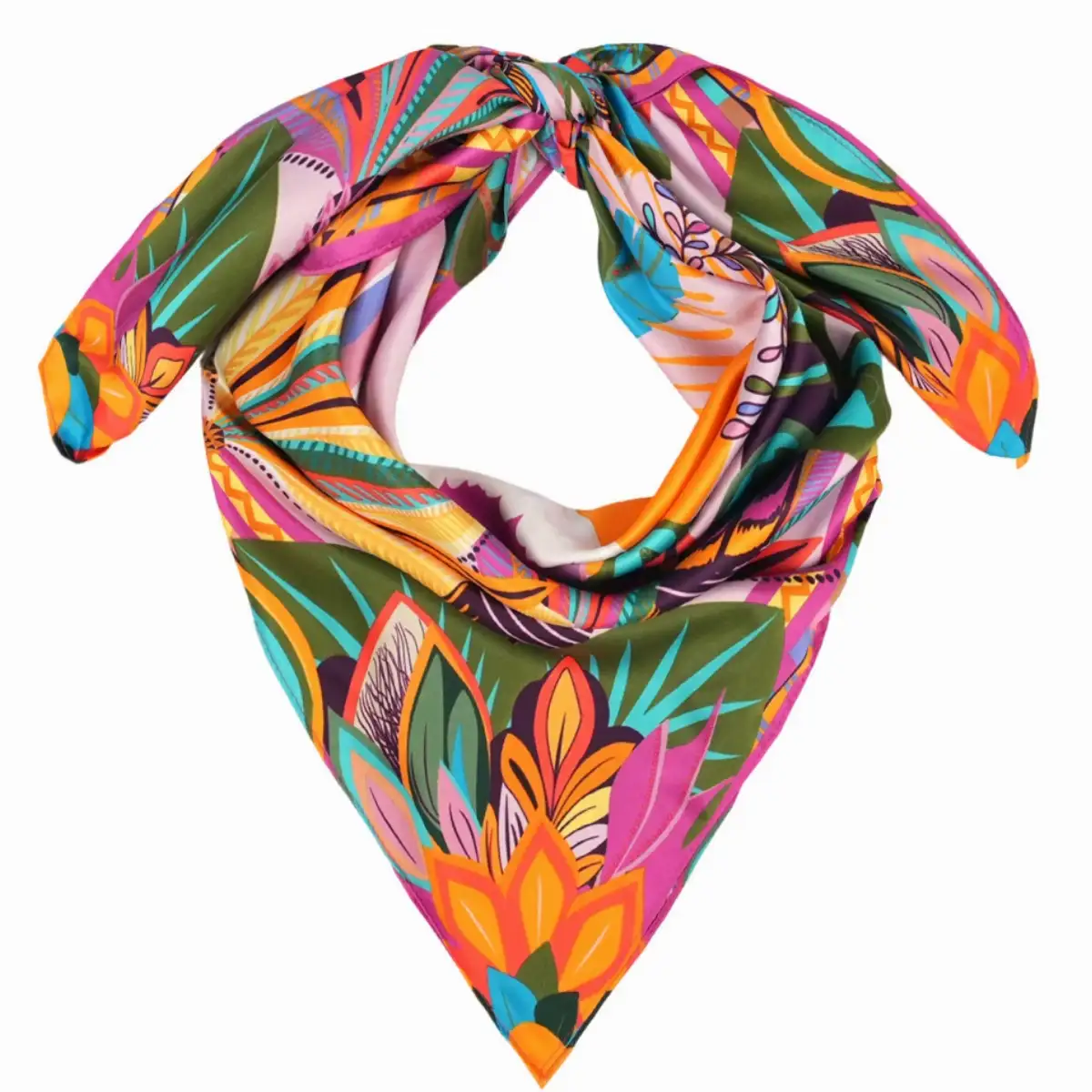 Foulard Petit Hawaï Rose